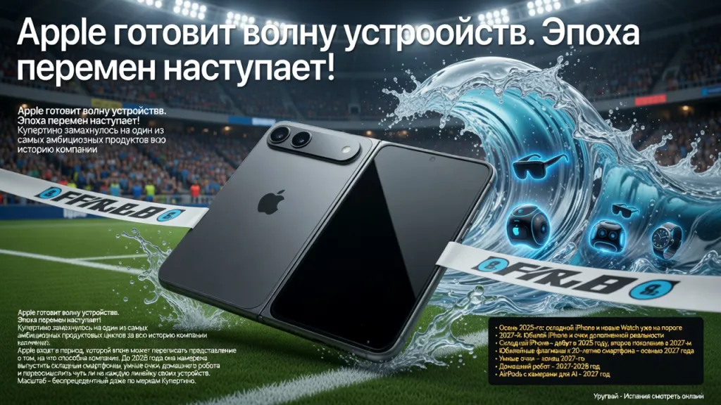 Apple готовит волну устройств. Эпоха перемен наступает!